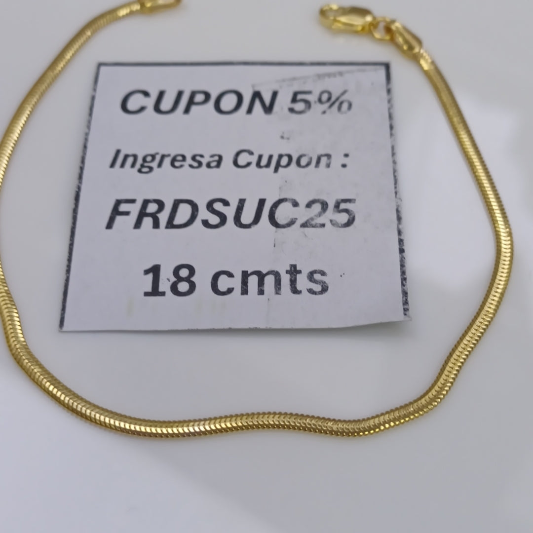 PULSERAS DAMA ORO 14K 1.9 (NUEVO)