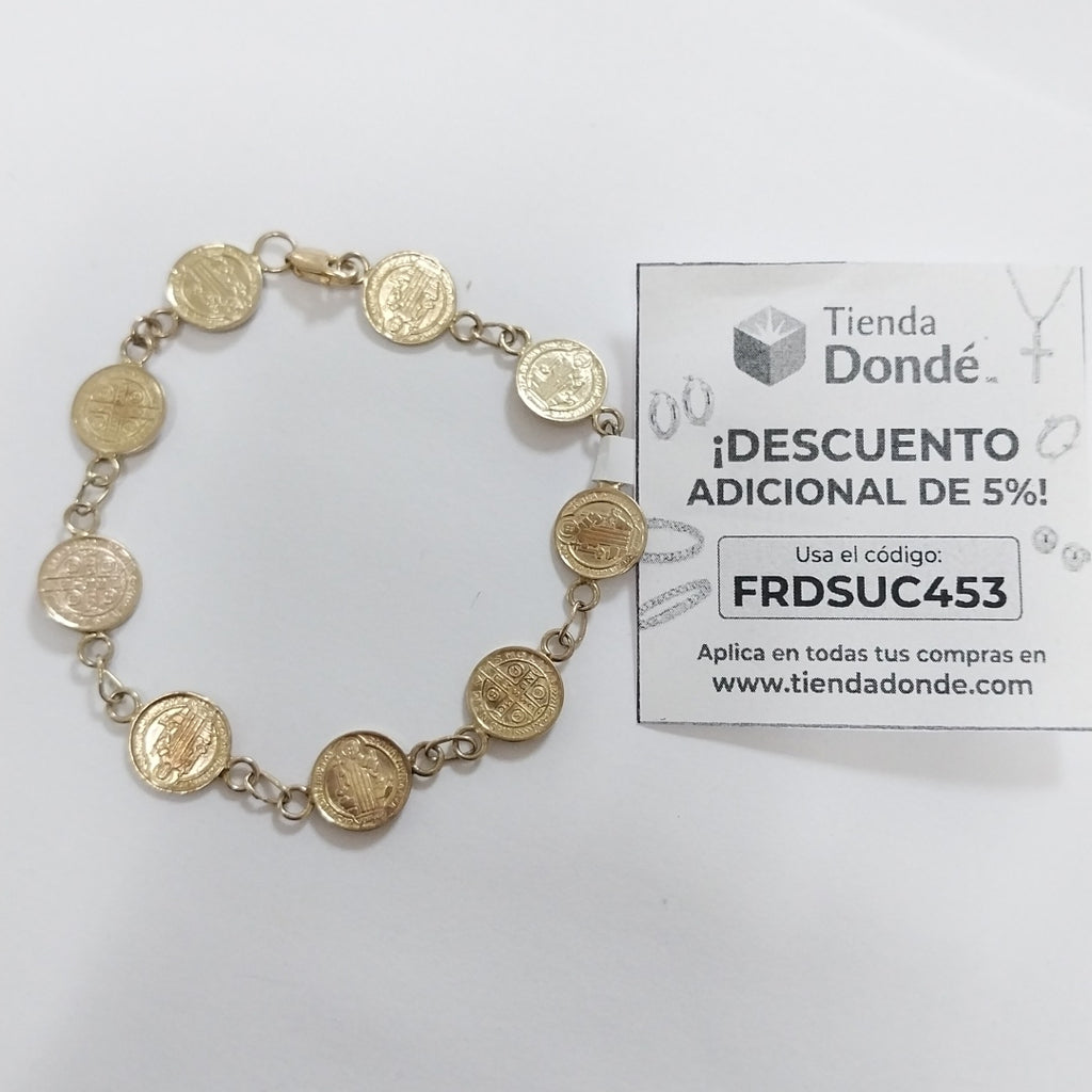 PULSERA ORO 10 K 7,30 GRMS (SEMINUEVO)