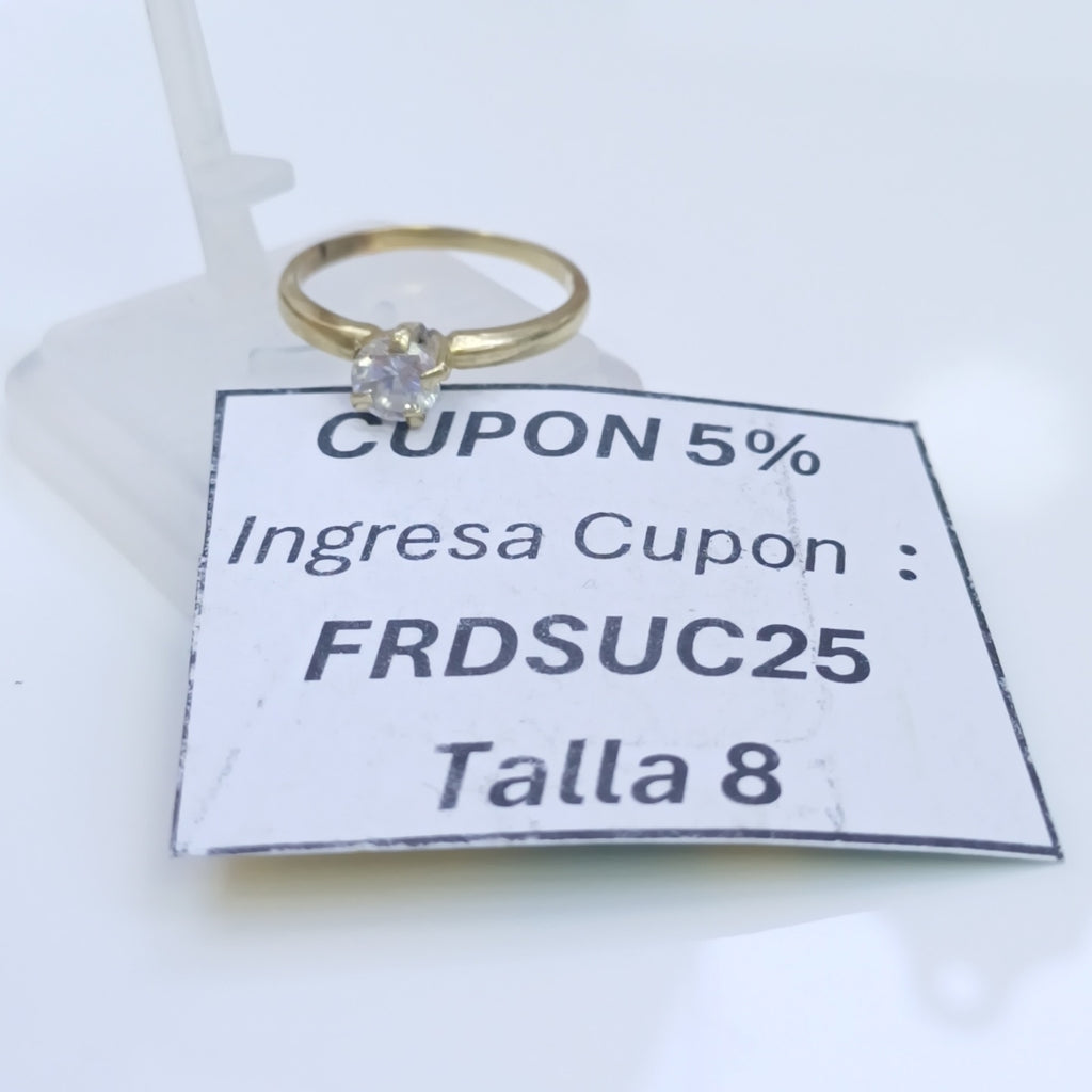 ANILLITO ORO 14 K 2.2 GRMS (SEMINUEVO)