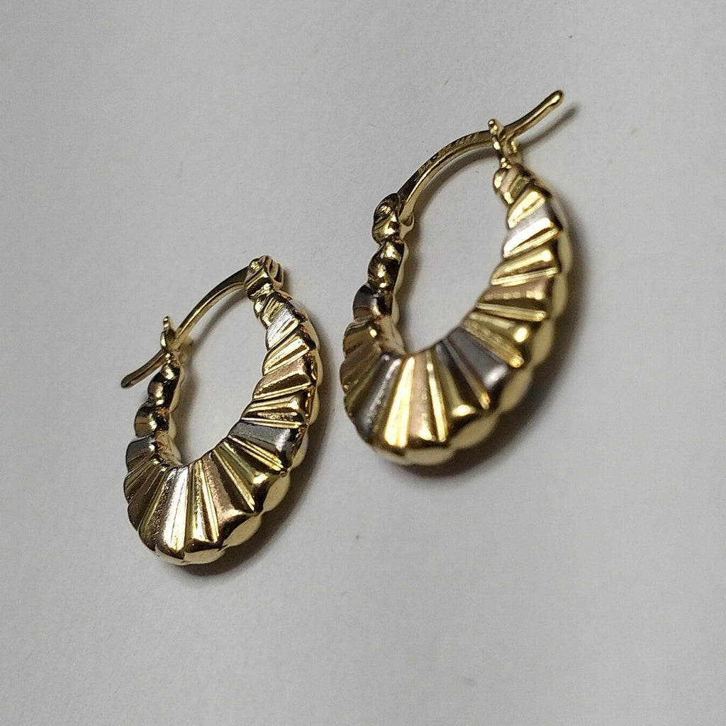 ARRACADAS ORO 14K 1.5 (NUEVO)