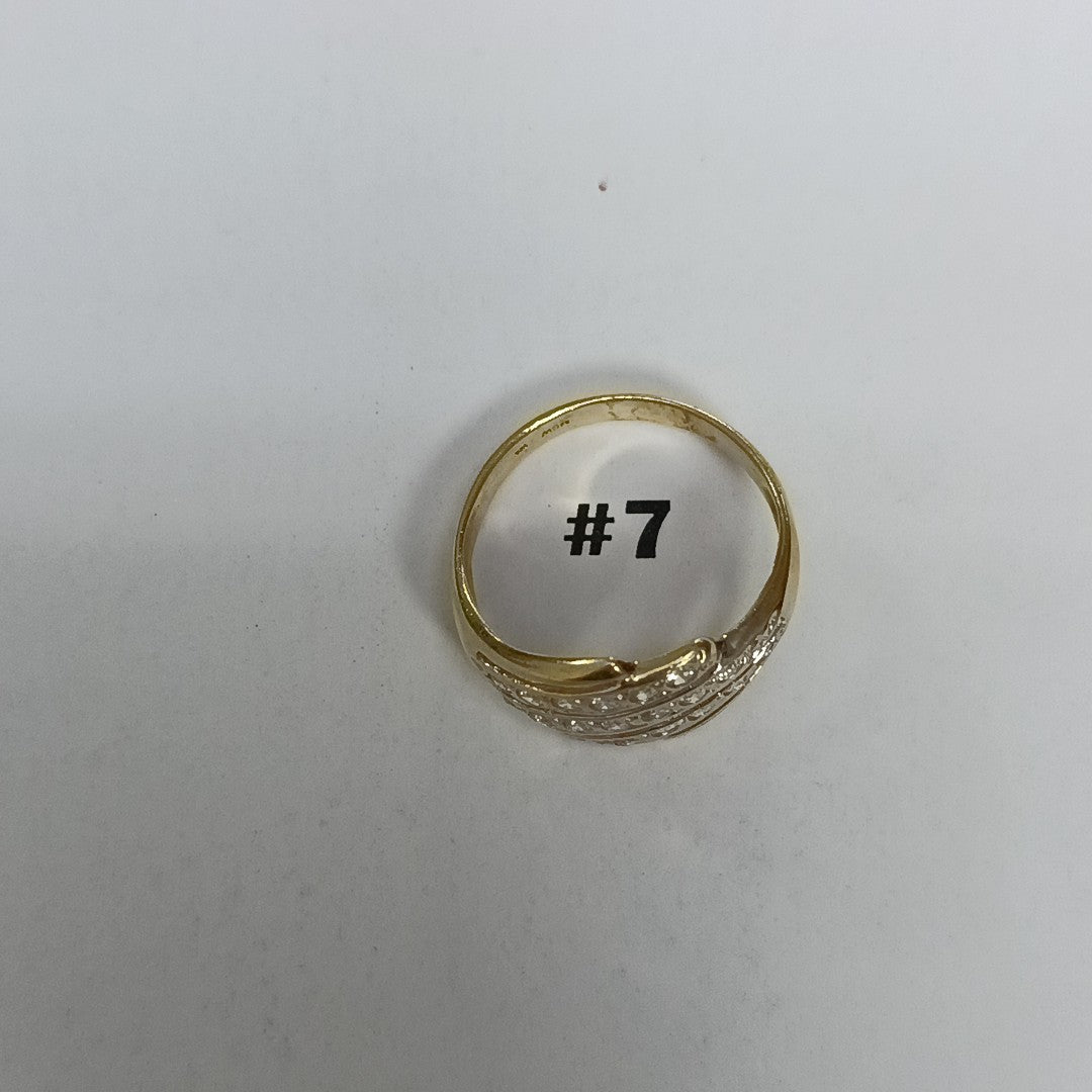 ANILLO ORO 14 K 3,10 GRMS (SEMINUEVO)