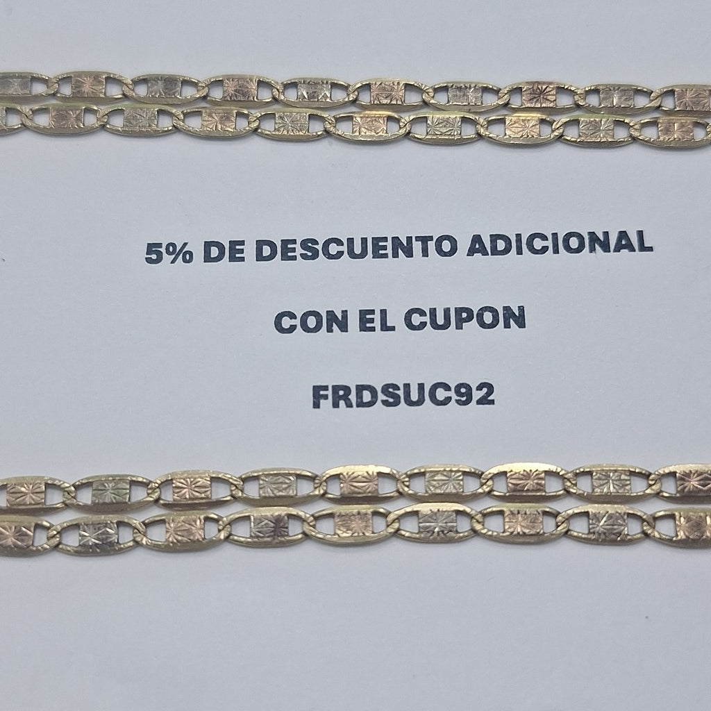 CADENA ORO 10 K 12,40 GRMS (SEMINUEVO)