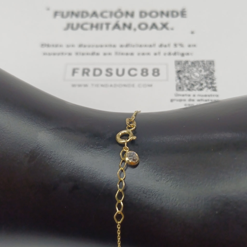 PULSERAS DAMA ORO 14K 1.1 (NUEVO)