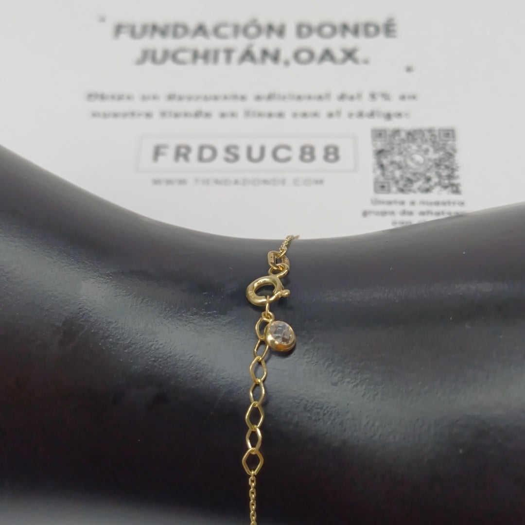 PULSERAS DAMA ORO 14K 1.1 (NUEVO)