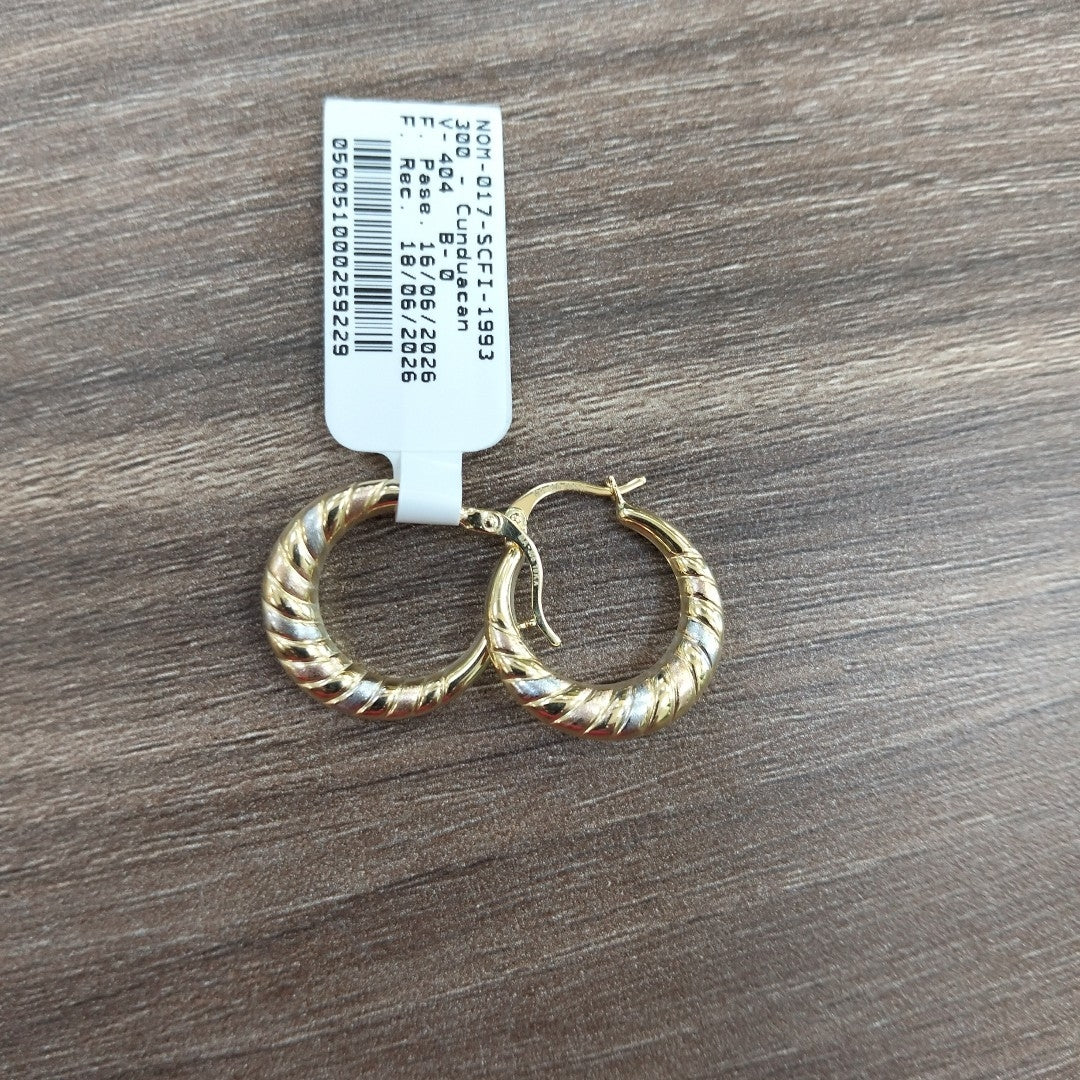 ARRACADAS ORO 10K 1.6 (NUEVO)