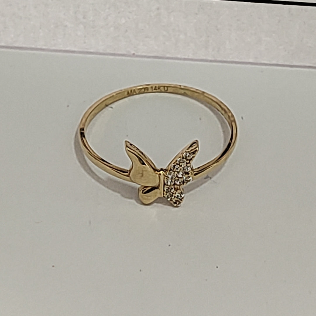 ANILLOS DAMA ORO 14K 1 (NUEVO)