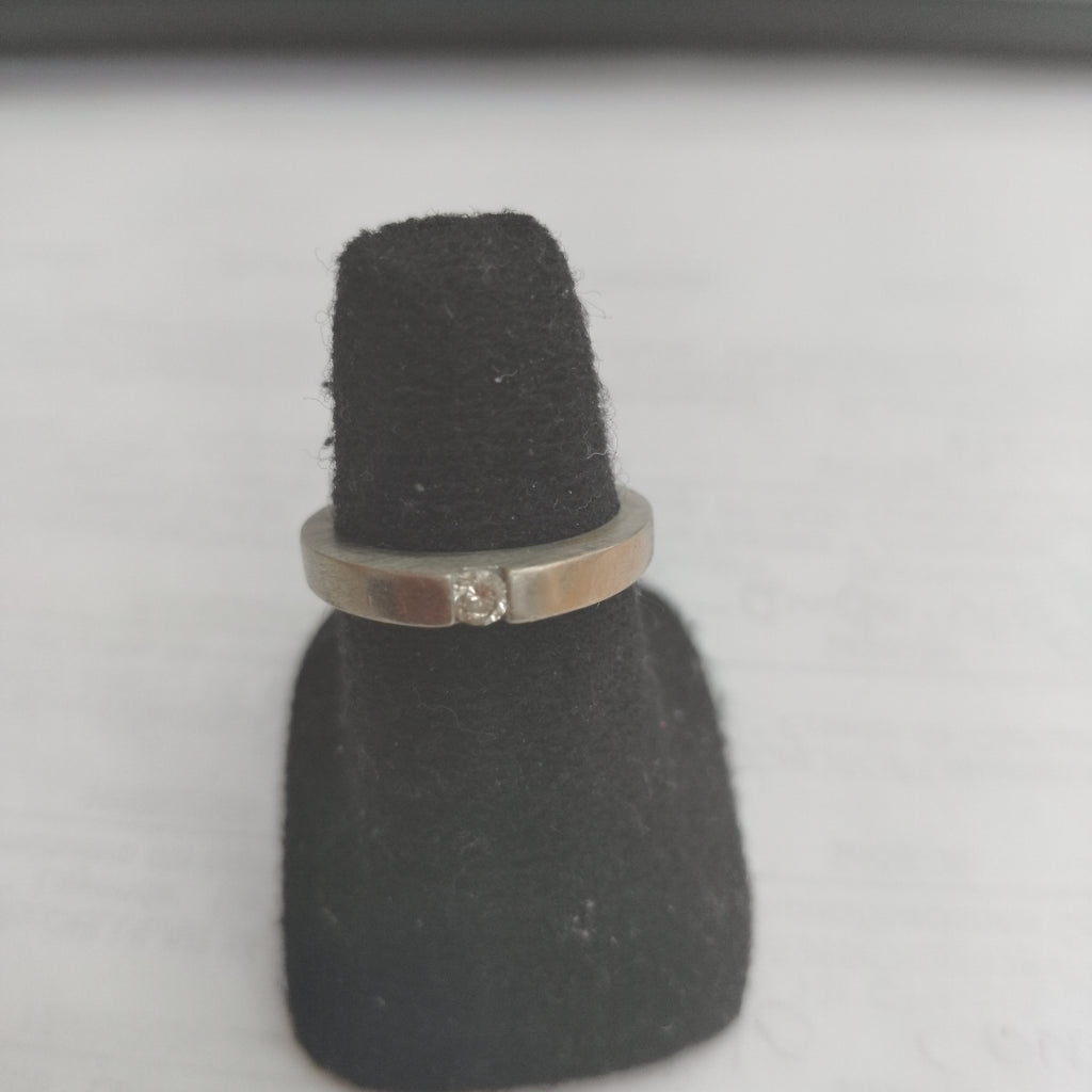 ANILLO ORO BLANCO 8 K 3,60 GRMS (SEMINUEVO)