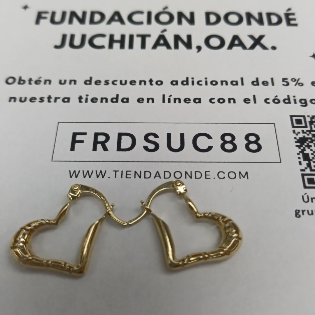 ARRACADAS ORO 14K 1.9 (NUEVO)