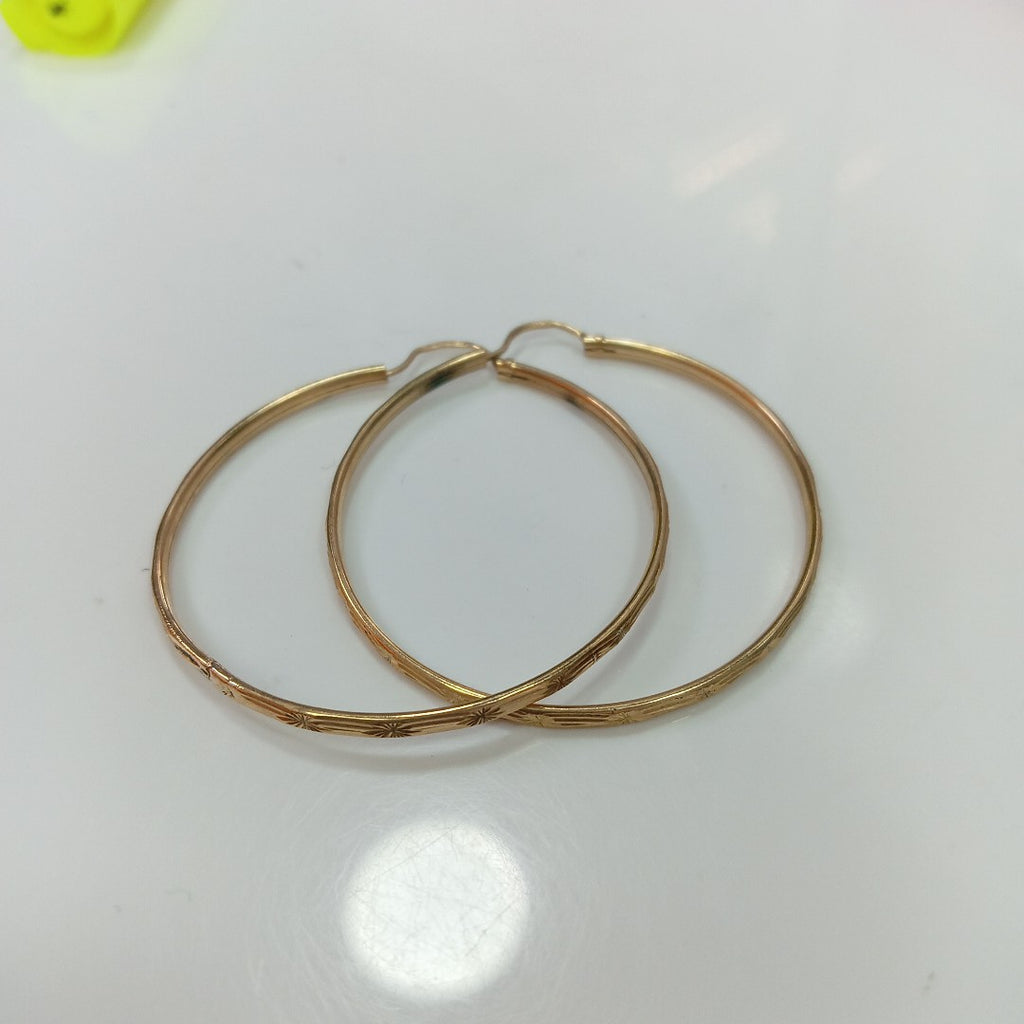 ARRACADAS PAR ORO 10 K 3.7 GRMS (SEMINUEVO)