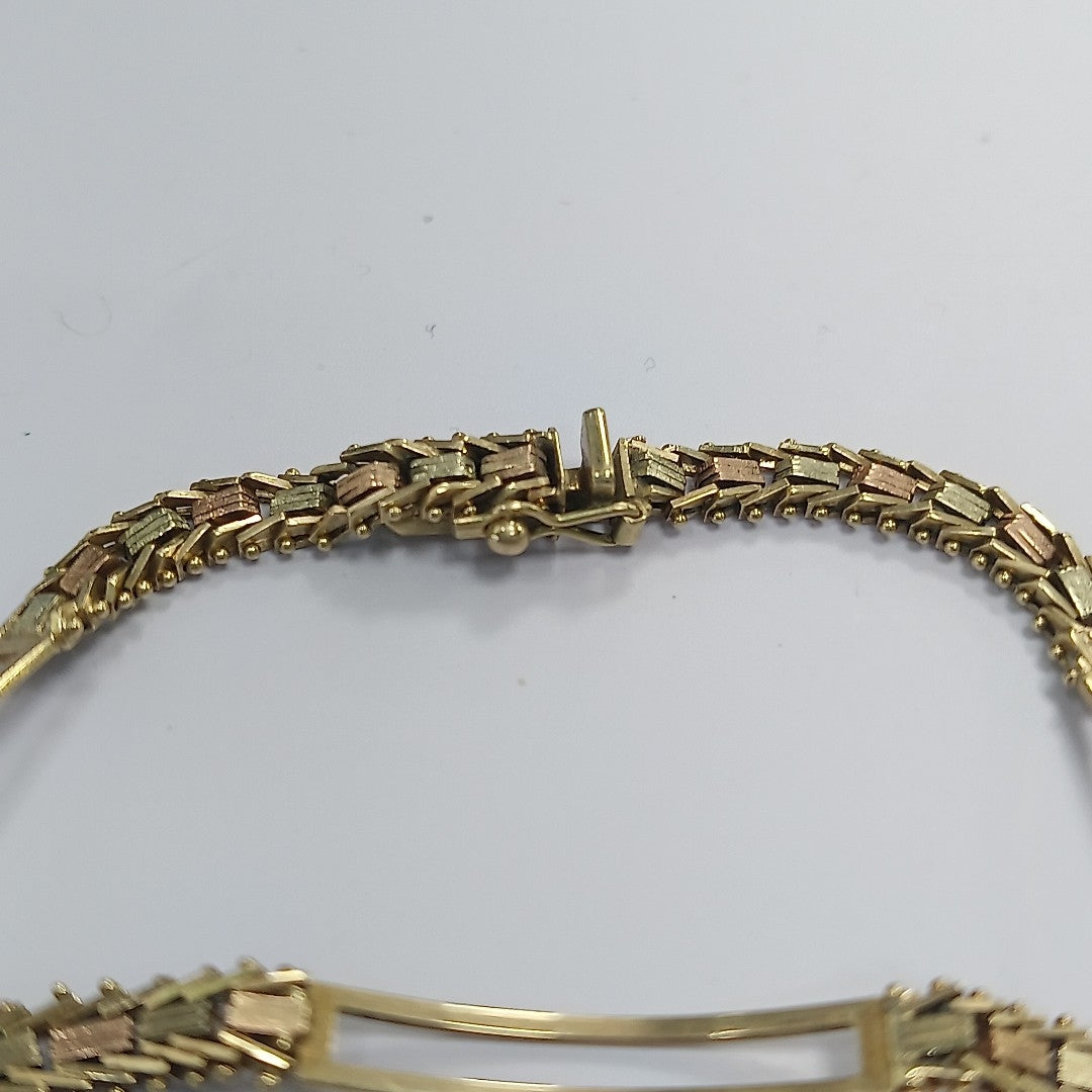 PULSERA ORO 14 K 7.6 GRMS (SEMINUEVO)