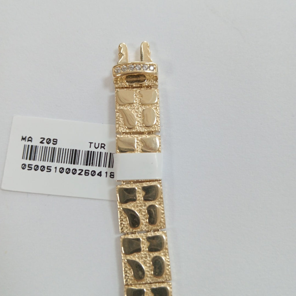 PULSERAS CABALLERO ORO 14K 17.4 (NUEVO)
