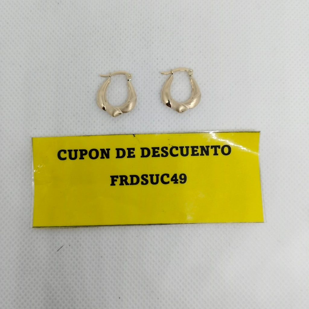 ARRACADAS ORO 14K 1.3 (NUEVO)