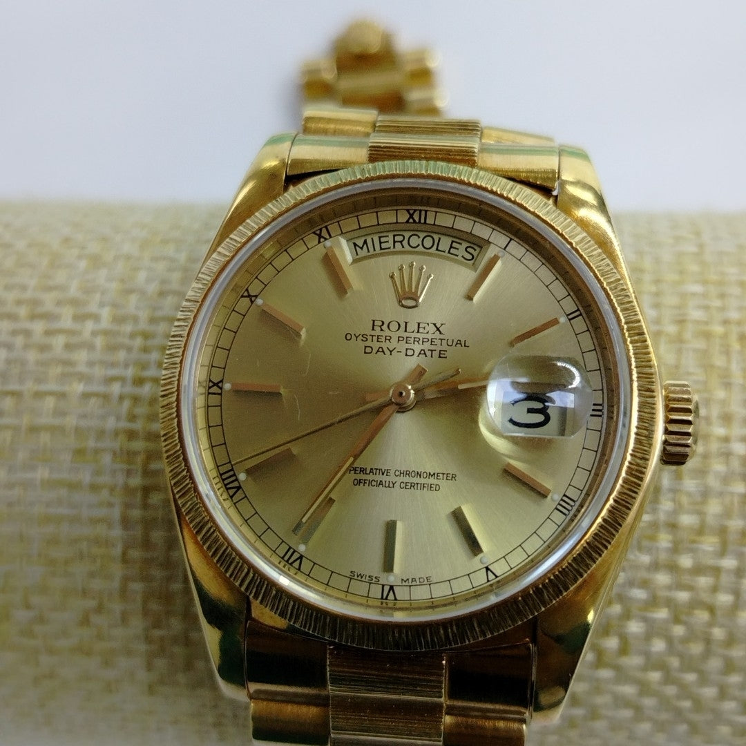 RELOJ CABALLERO OYSTER PERPETUAL DAY-DATE (SEMINUEVO)