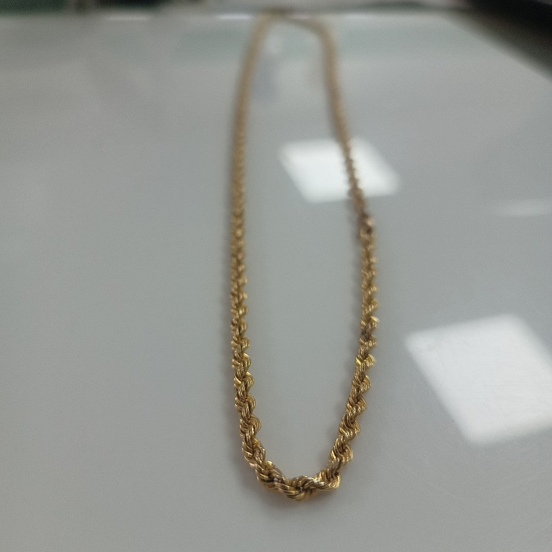 CADENA ORO 8 K 3.8 GRMS (SEMINUEVO)