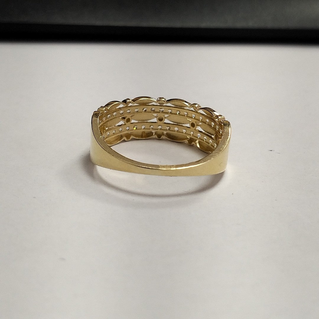 ANILLOS DAMA ORO 14K 2 (NUEVO)