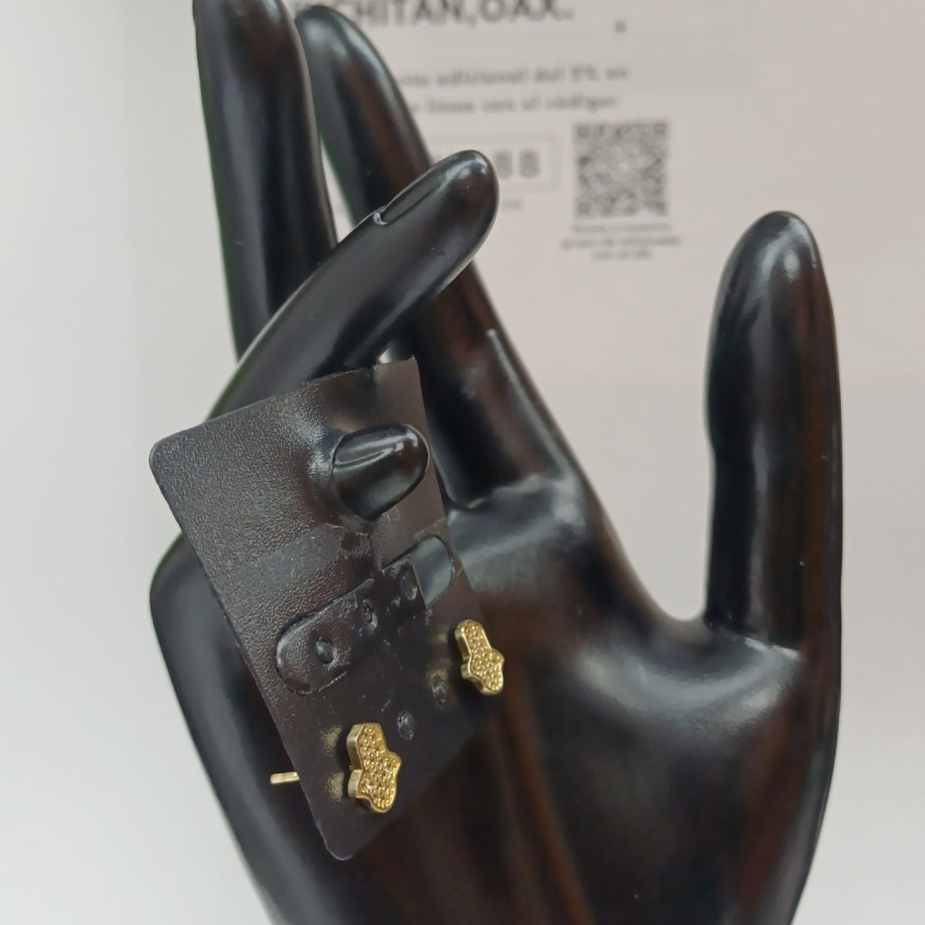 BROQUELES ORO 14K 1.3 (NUEVO)