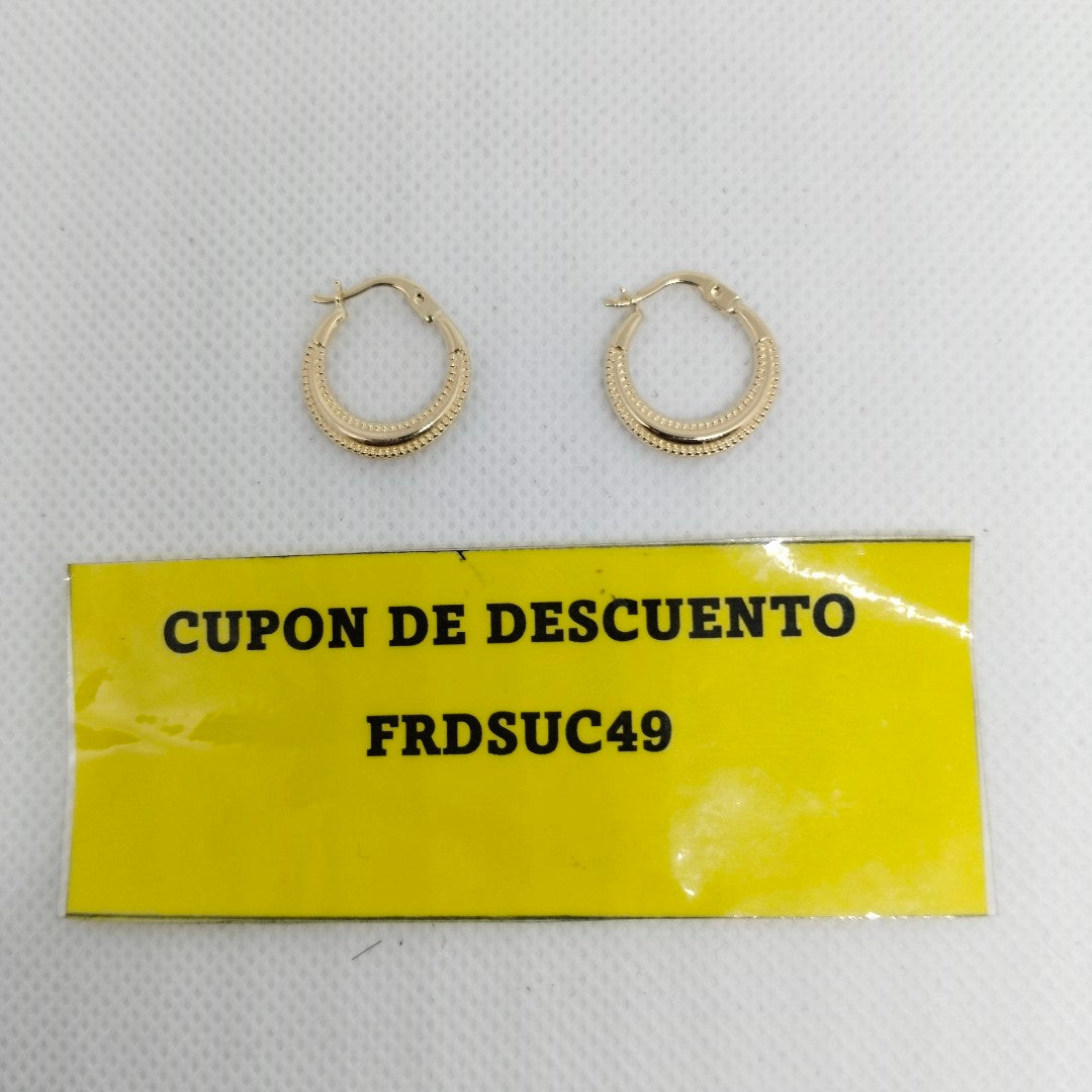 ARRACADAS ORO 14K 1.3 (NUEVO)