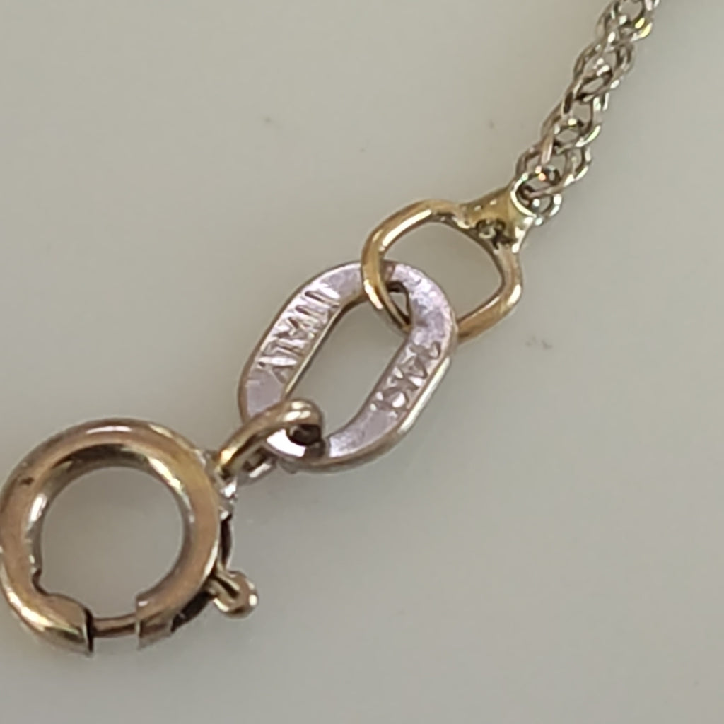 CADENA ORO, ORO BLANCO 14 K 1 GRMS (SEMINUEVO)