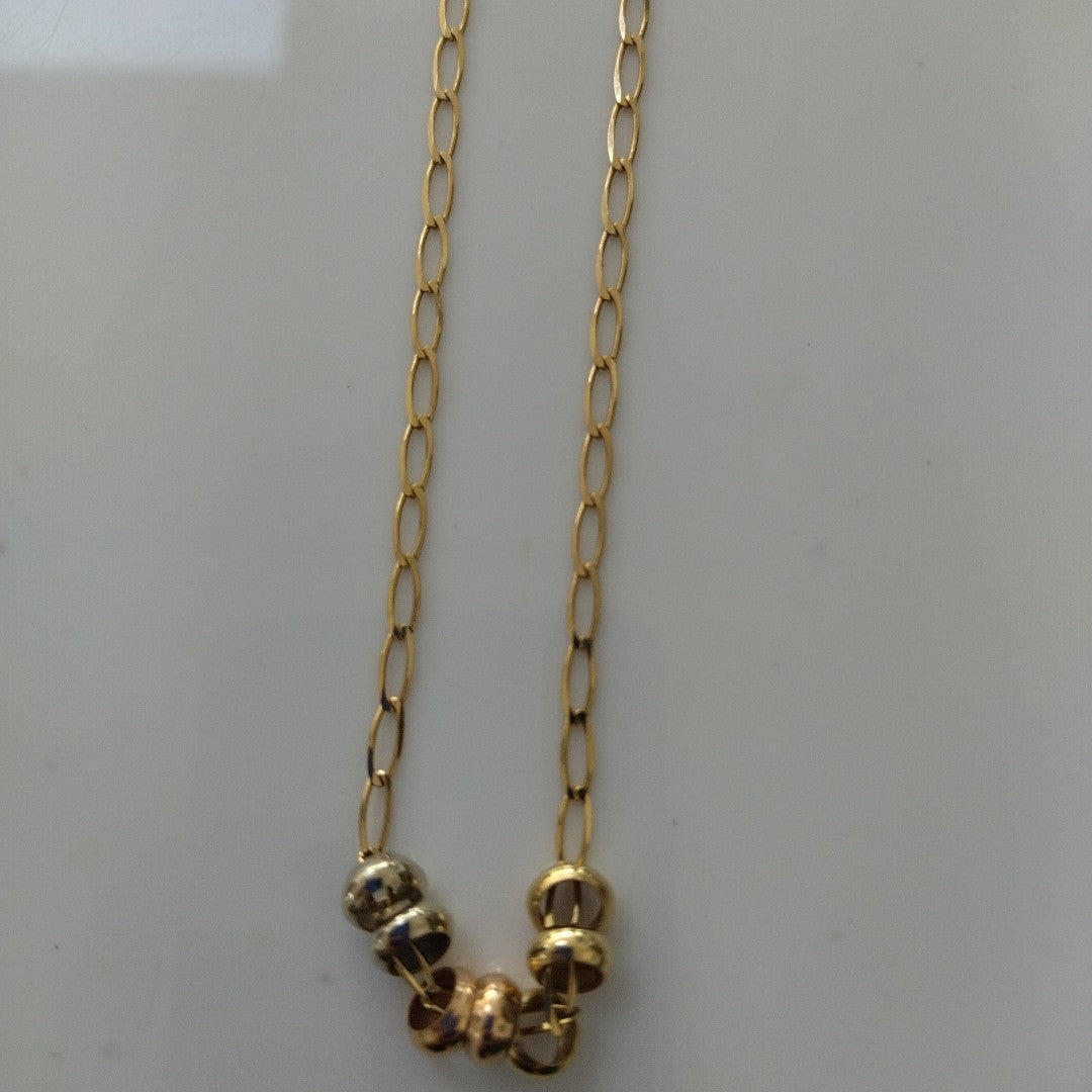 GARGANTILLA ORO 14 K 5.6 GRMS (SEMINUEVO)
