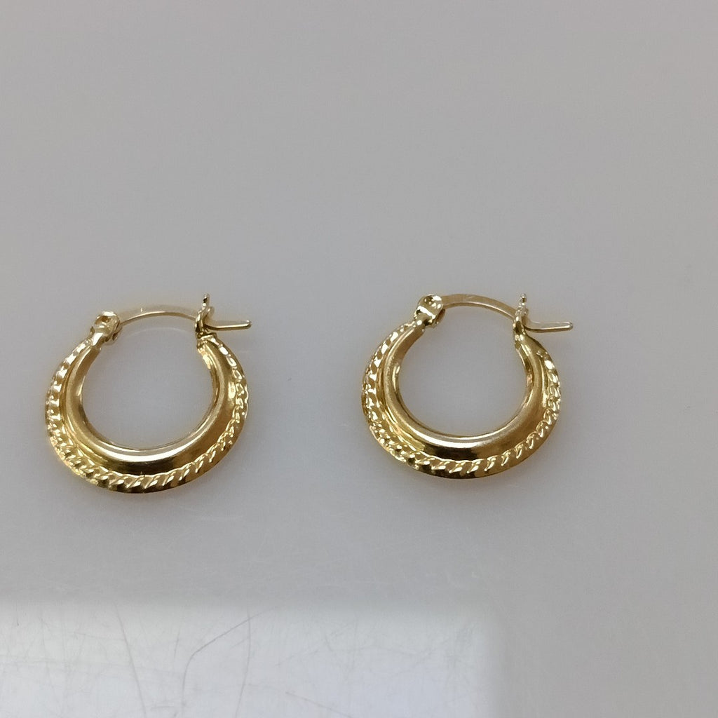 ARRACADAS ORO 14K 0.6 (NUEVO)