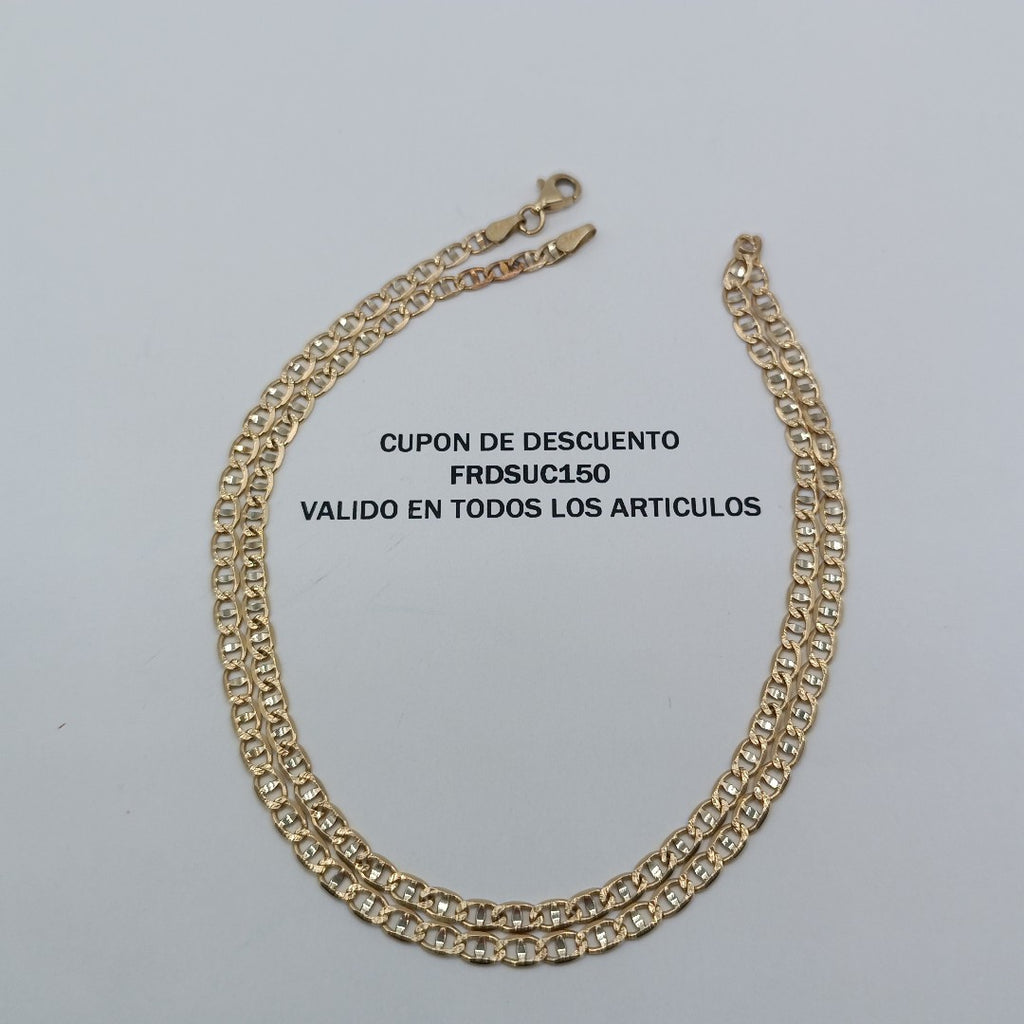 CADENA ORO 14 K 7.8 GRMS (SEMINUEVO)