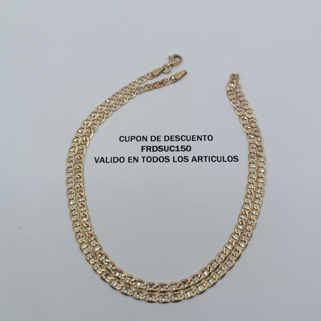 CADENA ORO 14 K 7.8 GRMS (SEMINUEVO)