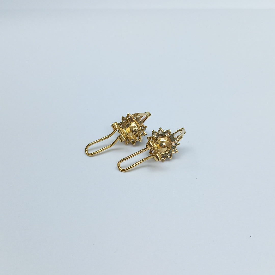 ARETES PAR ORO 14 K 5,00 GRMS (SEMINUEVO)