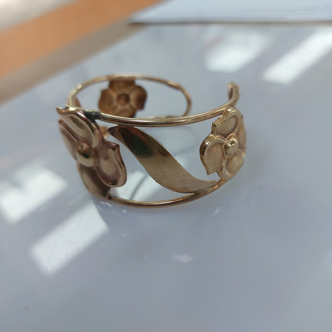 PULSERA RIGIDA ORO 10 K 13,20 GRMS (SEMINUEVO)
