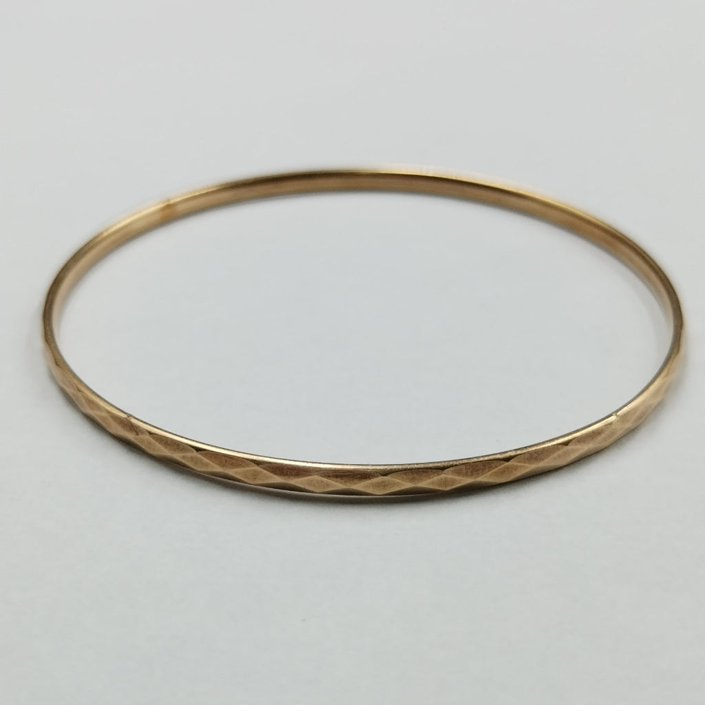 PULSERA RIGIDA ORO 14 K 4,30 GRMS (SEMINUEVO)