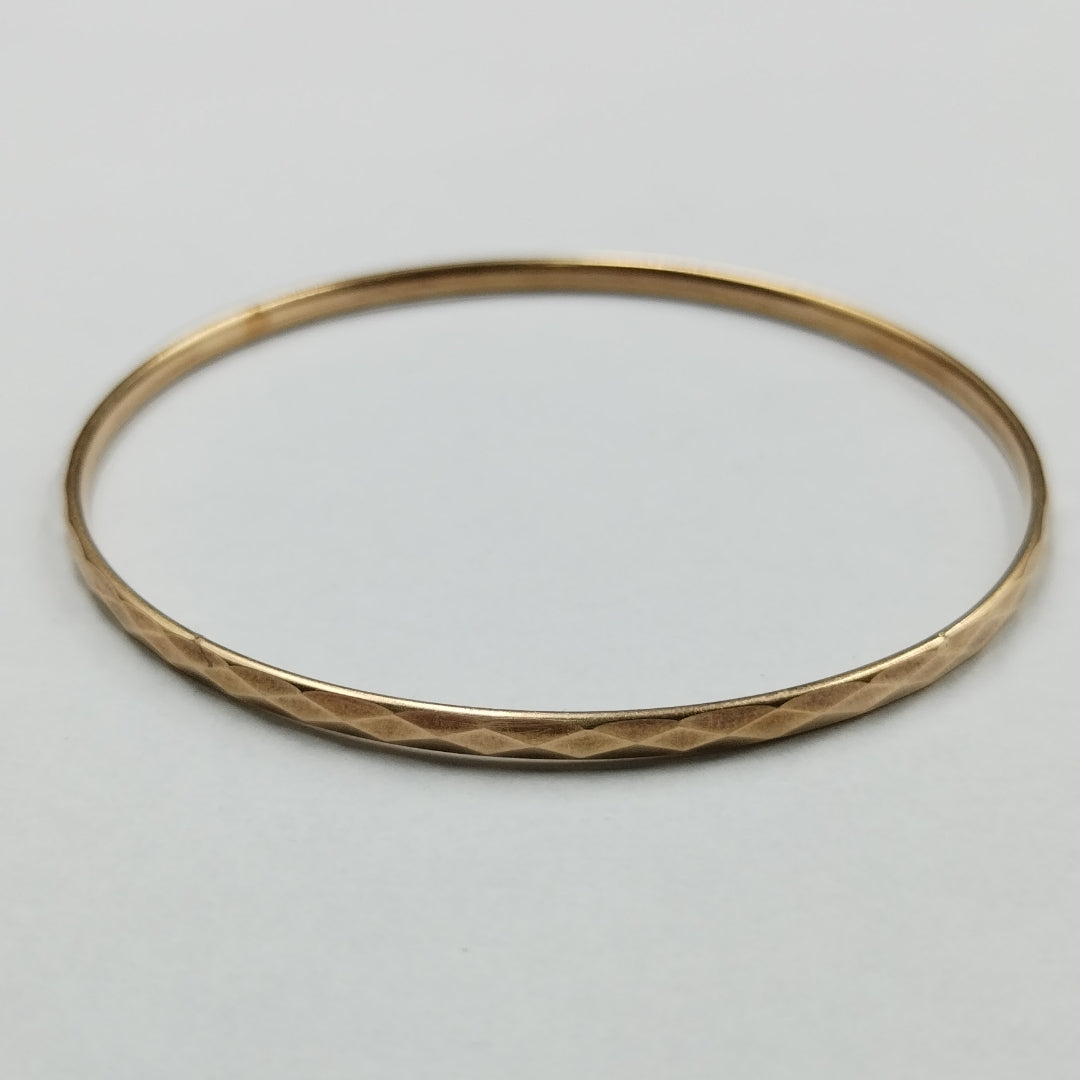 PULSERA RIGIDA ORO 14 K 4,30 GRMS (SEMINUEVO)