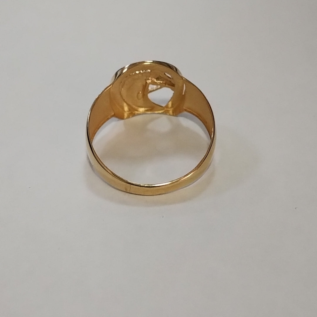 ANILLOS CABALLERO ORO 14K 1.6 (NUEVO)