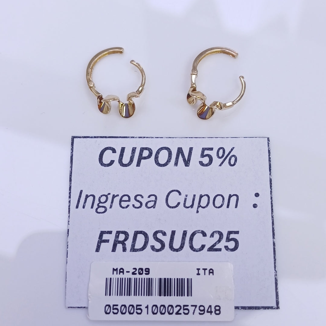 HUGGIES ORO 14K 1.2 (NUEVO)