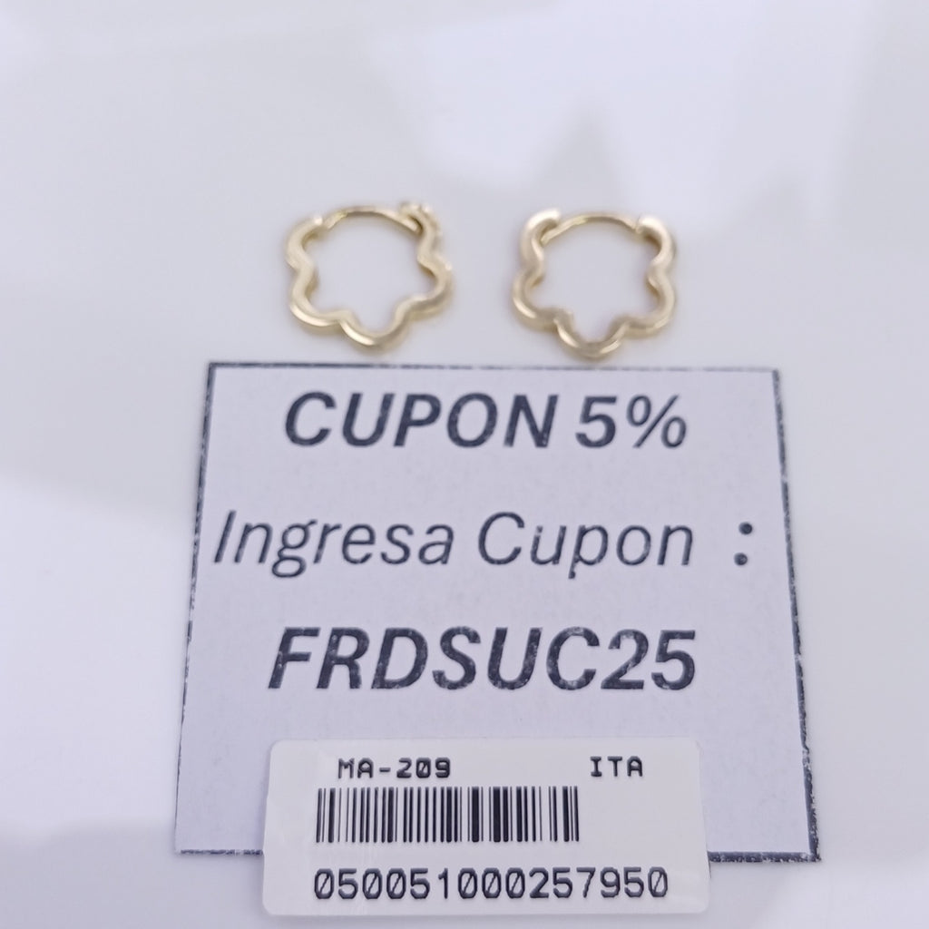 HUGGIES ORO 14K 1.4 (NUEVO)