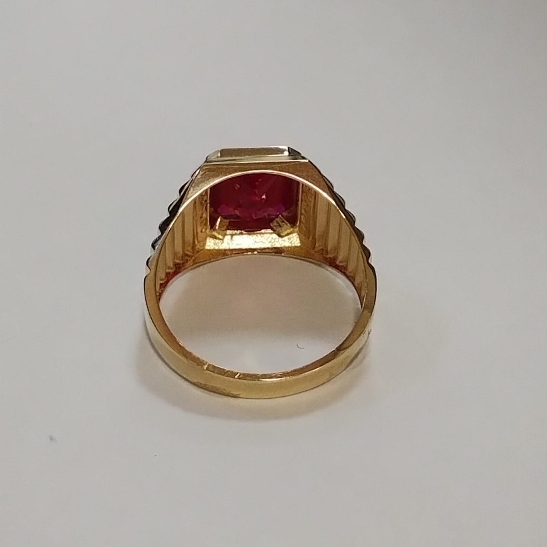 ANILLOS CABALLERO ORO 14K 6.8 (NUEVO)