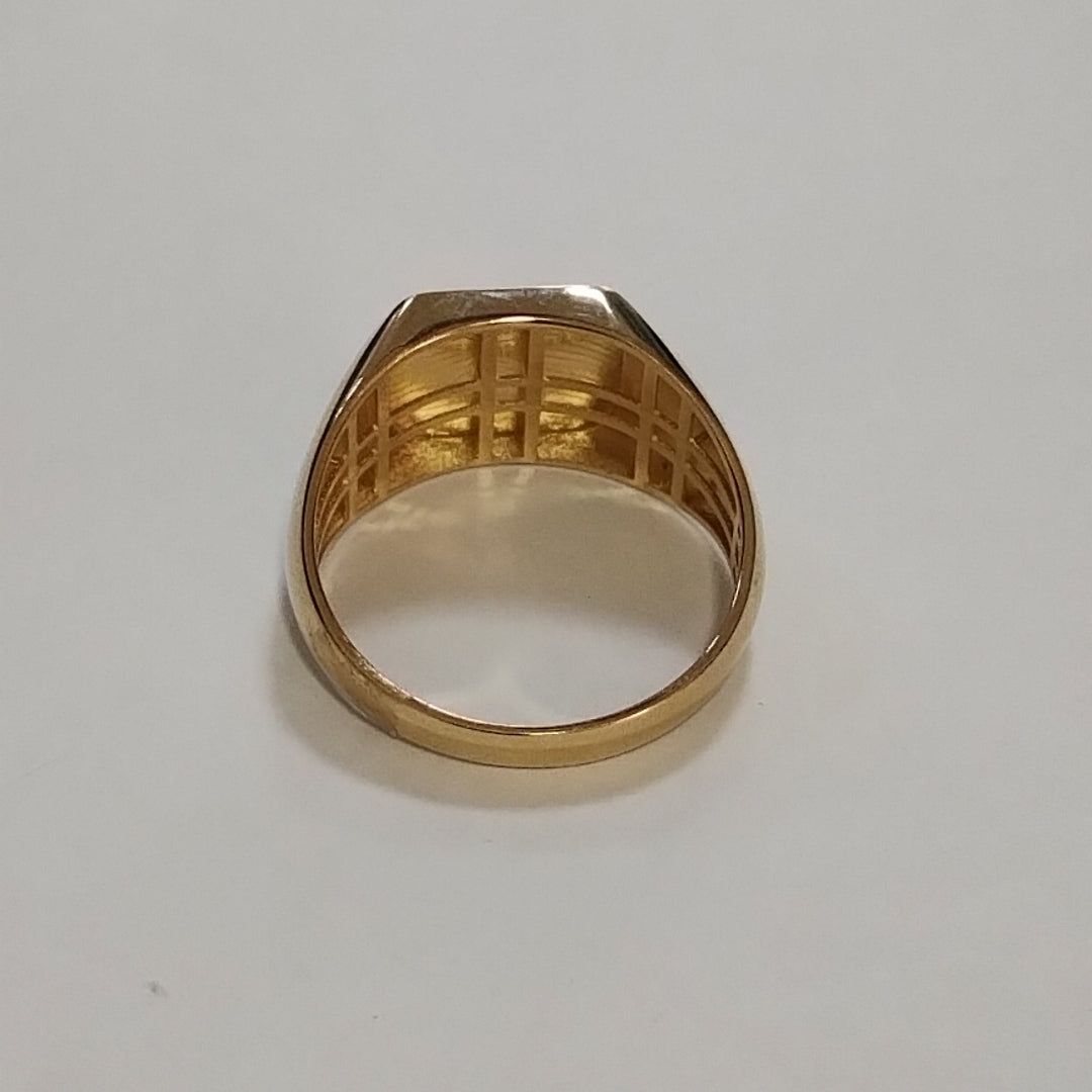 ANILLOS CABALLERO ORO 14K 3.6 (NUEVO)