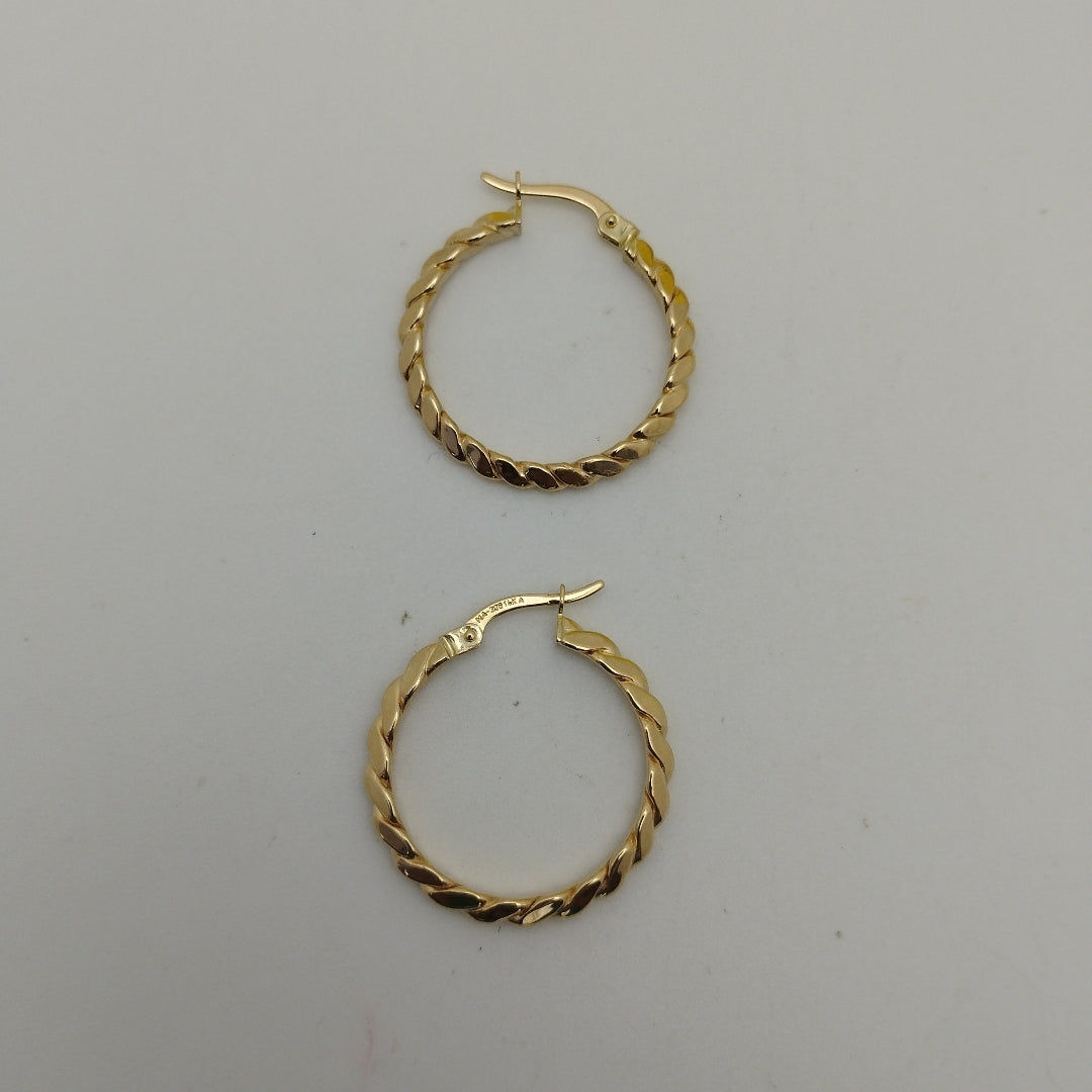 ARRACADAS ORO 14K 1.9 (NUEVO)
