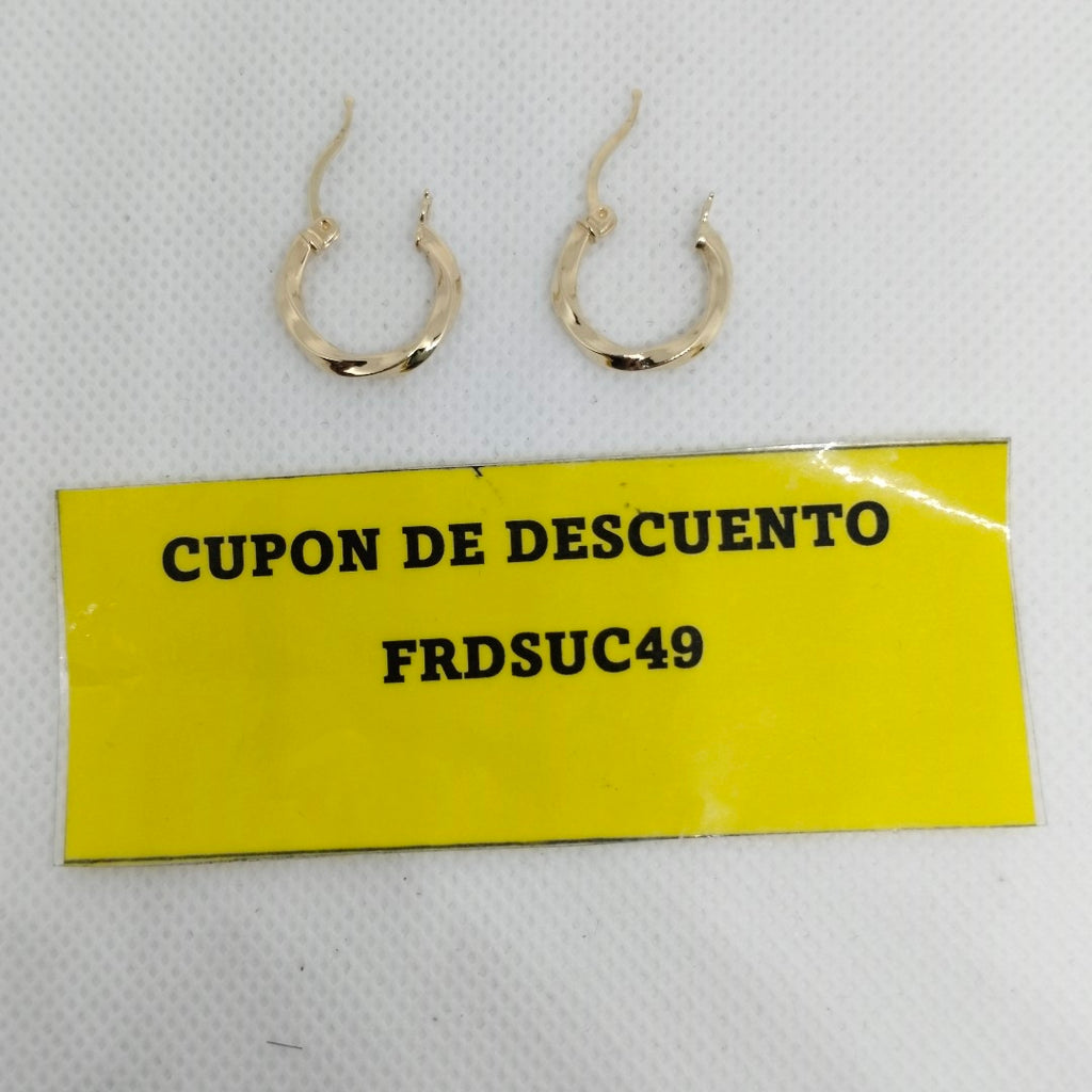 ARRACADAS ORO 14K 1.2 (NUEVO)
