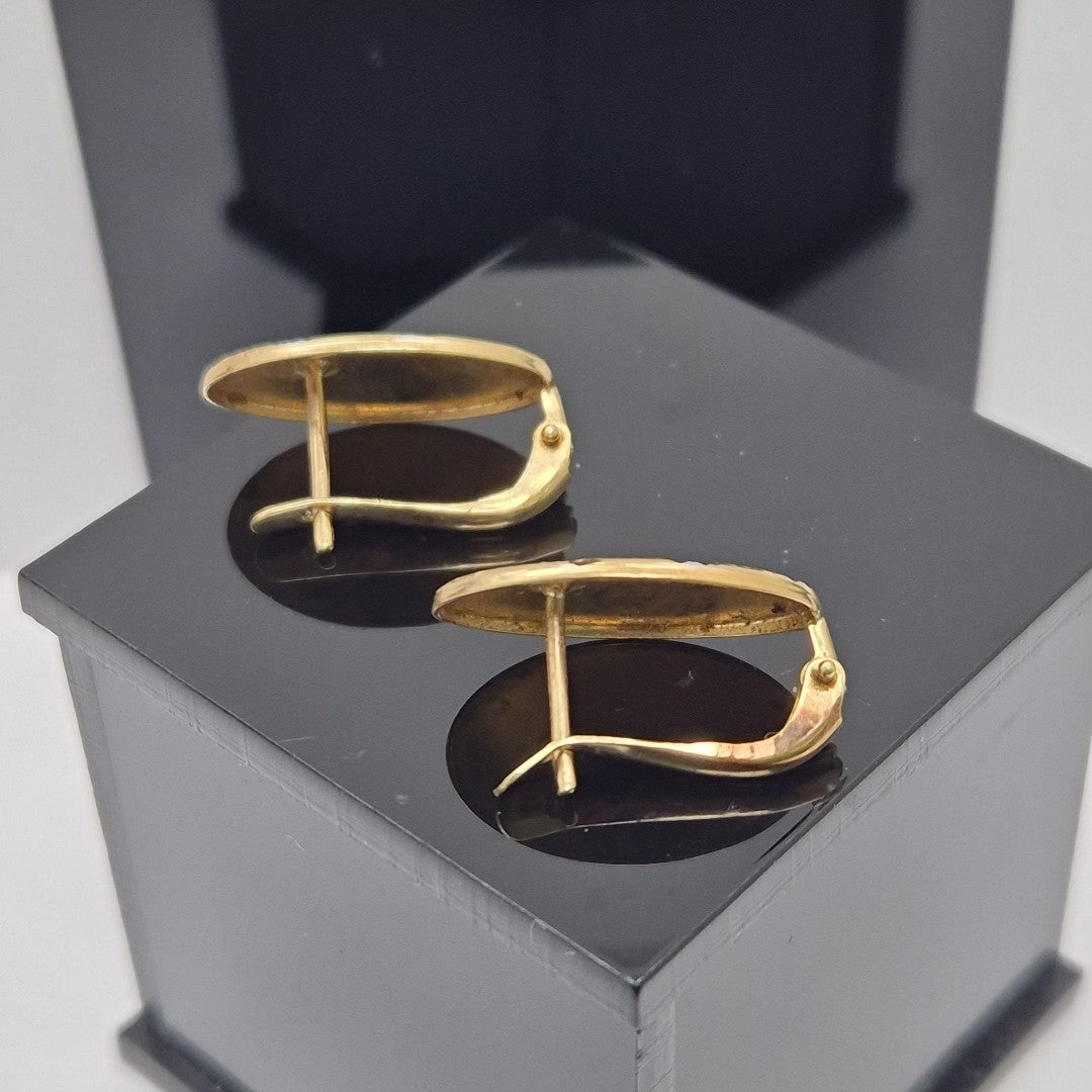 ARETES PAR ORO 14 K 2,60 GRMS (SEMINUEVO)