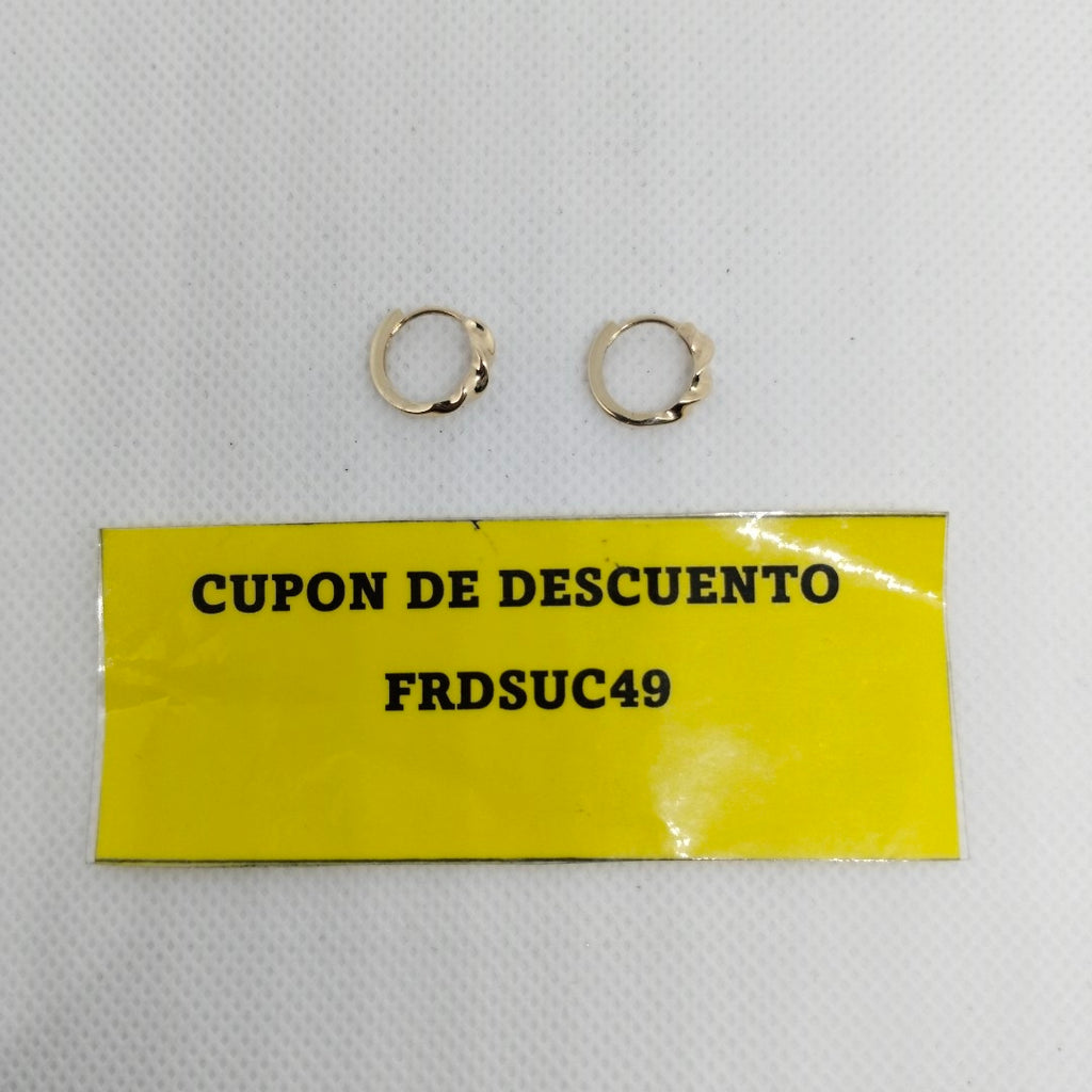 HUGGIES ORO 14K 1.4 (NUEVO)