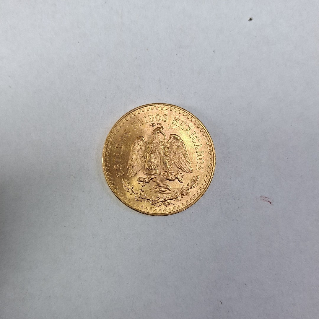 MEDALLA CONMEMORATIVA ORO 21 K 41.9 GRMS (SEMINUEVO)