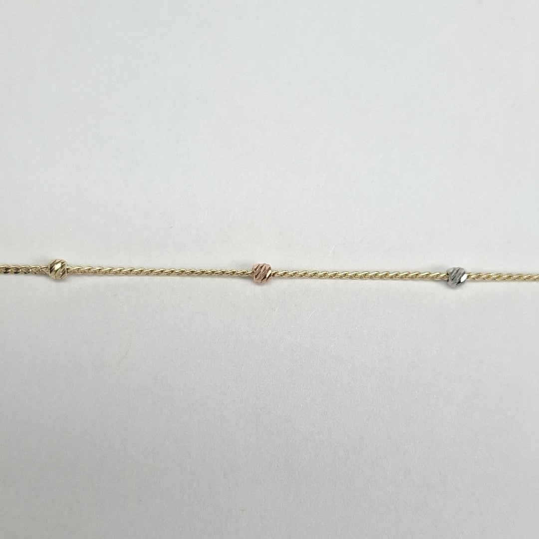 PULSERAS DAMA ORO 14K 1.1 (NUEVO)