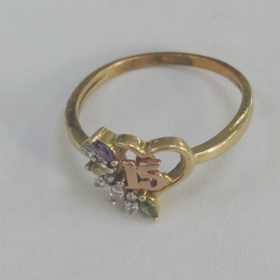 ANILLITO ORO 14 K 1.9 GRMS (SEMINUEVO)