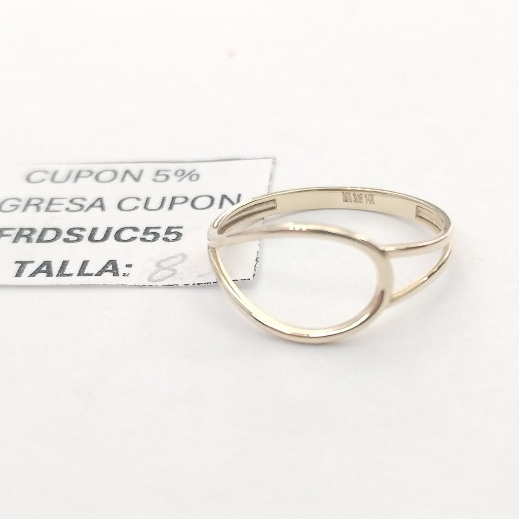 ANILLOS DAMA ORO 14K 1.1 (NUEVO)