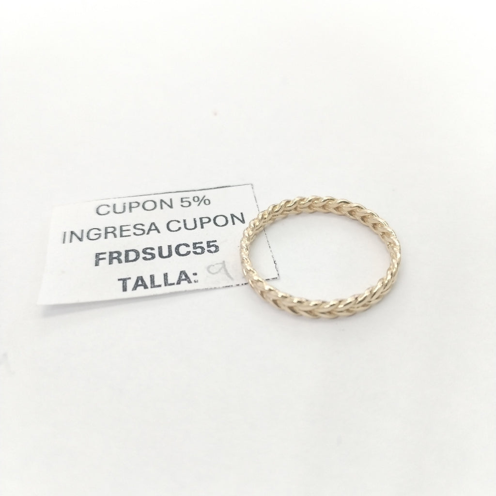 ANILLOS DAMA ORO 14K 2 (NUEVO)