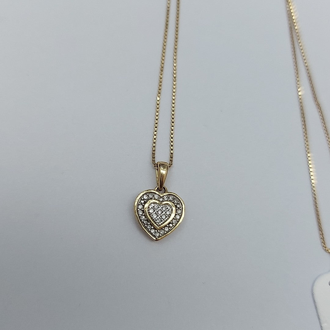 DIJE, GARGANTILLA ORO 14 K 1.6 GRMS (SEMINUEVO)