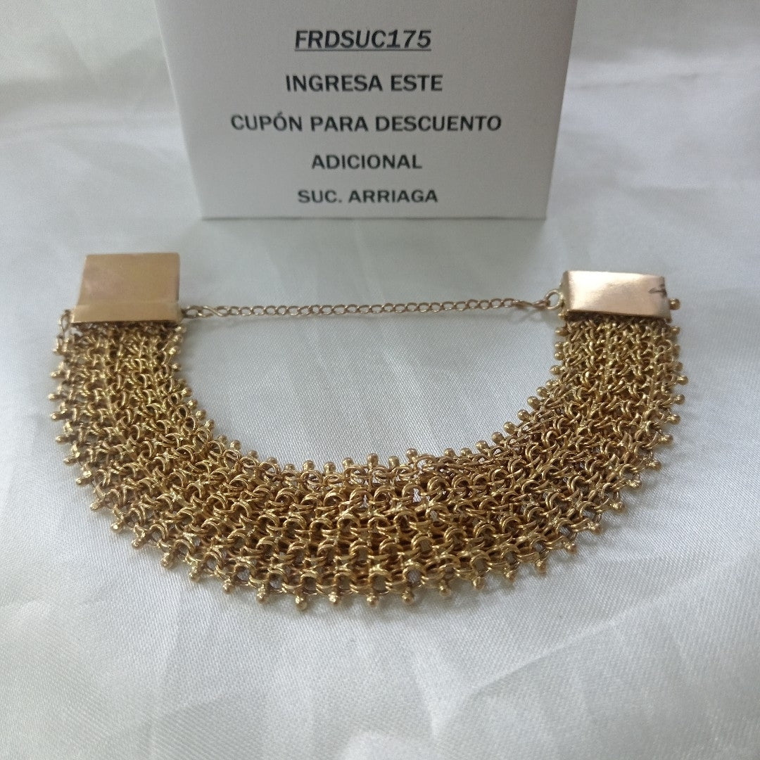 PULSERA ORO 10 K 38.7 GRMS (SEMINUEVO)