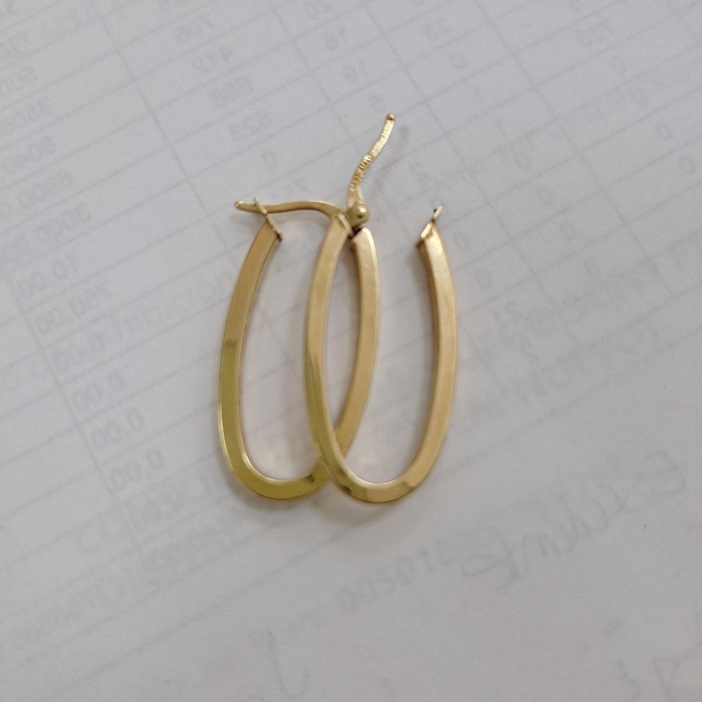 ARRACADAS PAR ORO 14 K 1,90 GRMS (SEMINUEVO)
