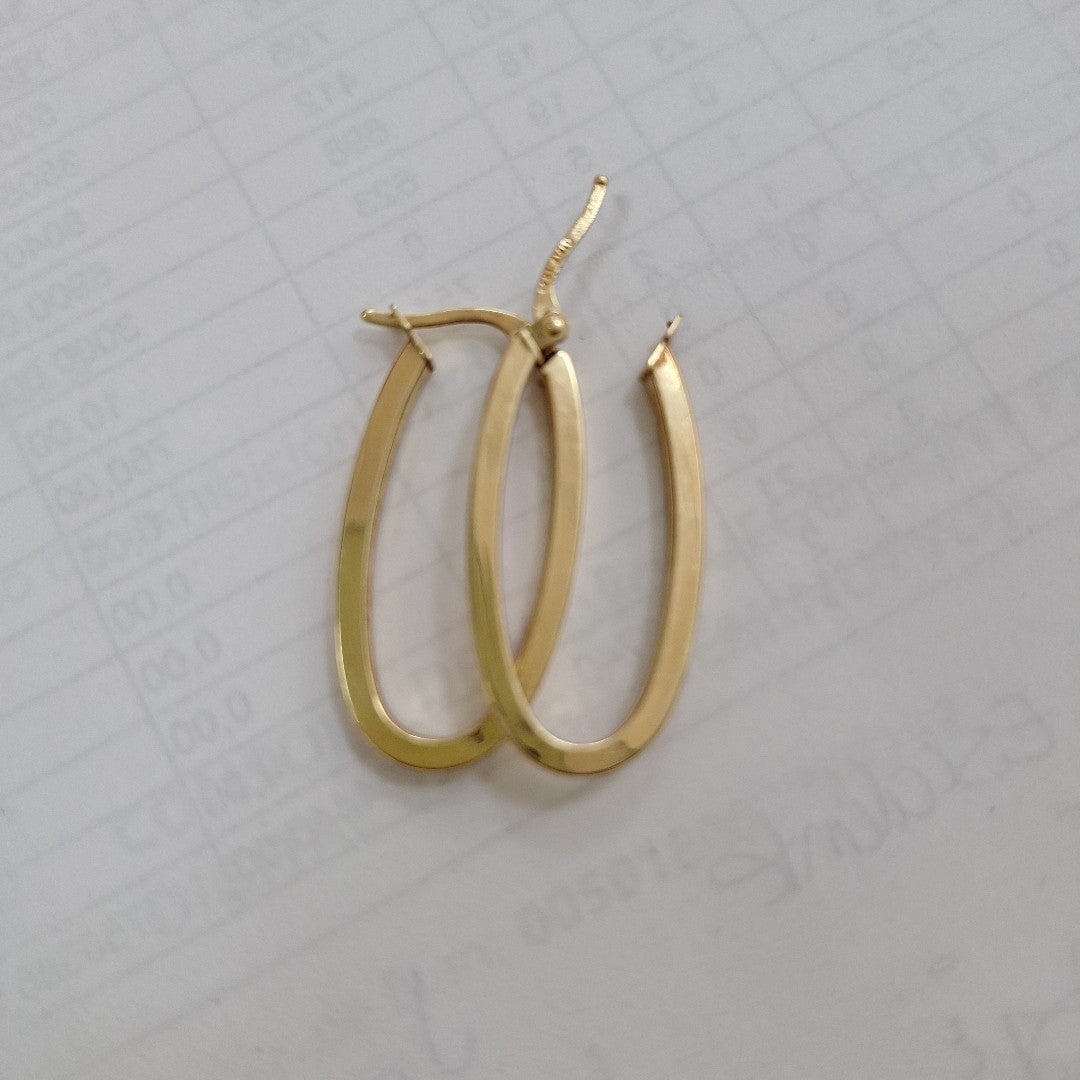 ARRACADAS PAR ORO 14 K 1,90 GRMS (SEMINUEVO)