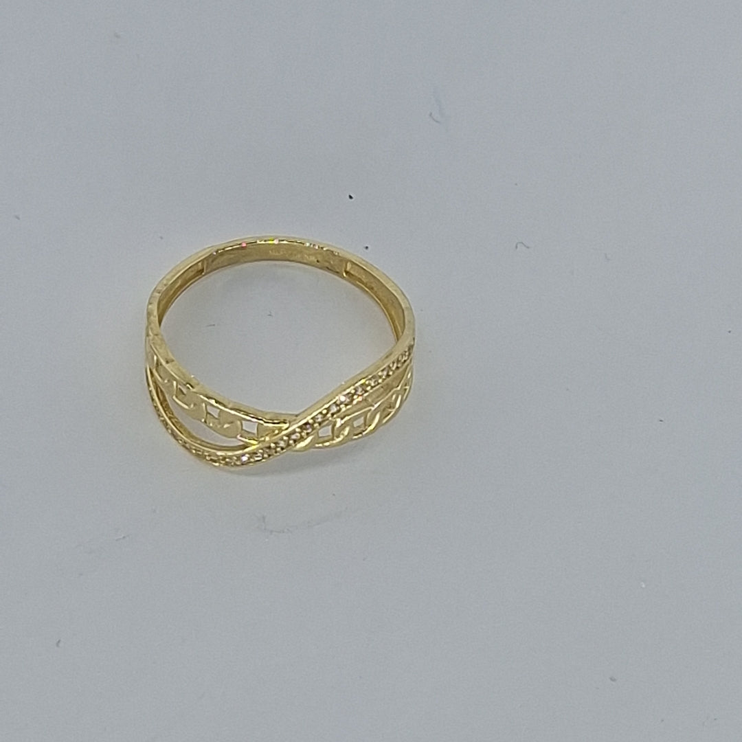 ANILLOS DAMA ORO 14K 2 (NUEVO)