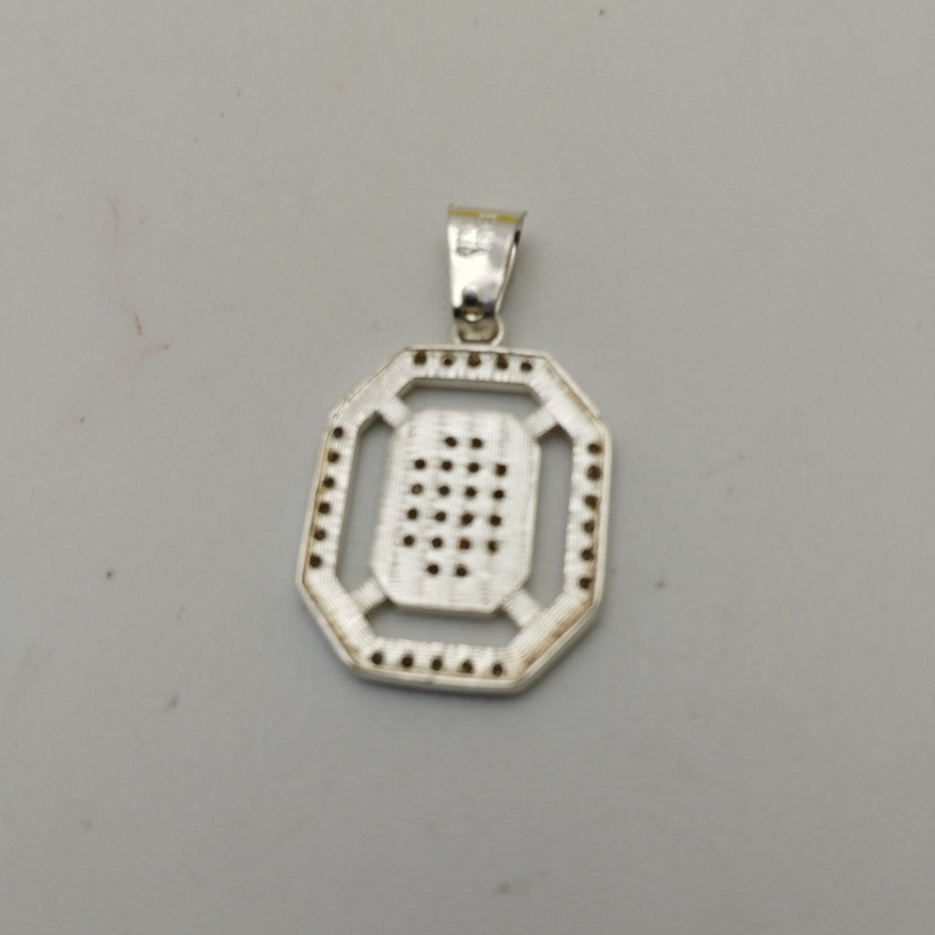 DIJE C/CIRCONIAS PLATA .925 3.4 GR (NUEVO)